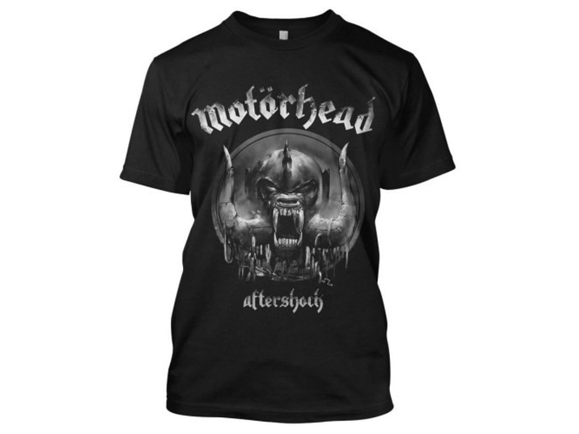 T-Shirt ROCK OFF Motörhead - Aftershock Preto (Tamanho: L)