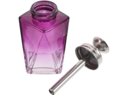 Frasco De Vidro De 150ml Para Removedor De Esmalte Com Bomba Dosadora.