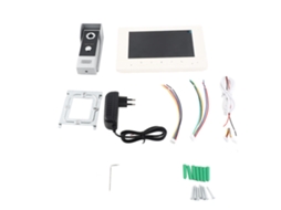 Laxiscreed Campainha De Interfone De Vídeo Inteligente Com Tensão Universal 100-240v