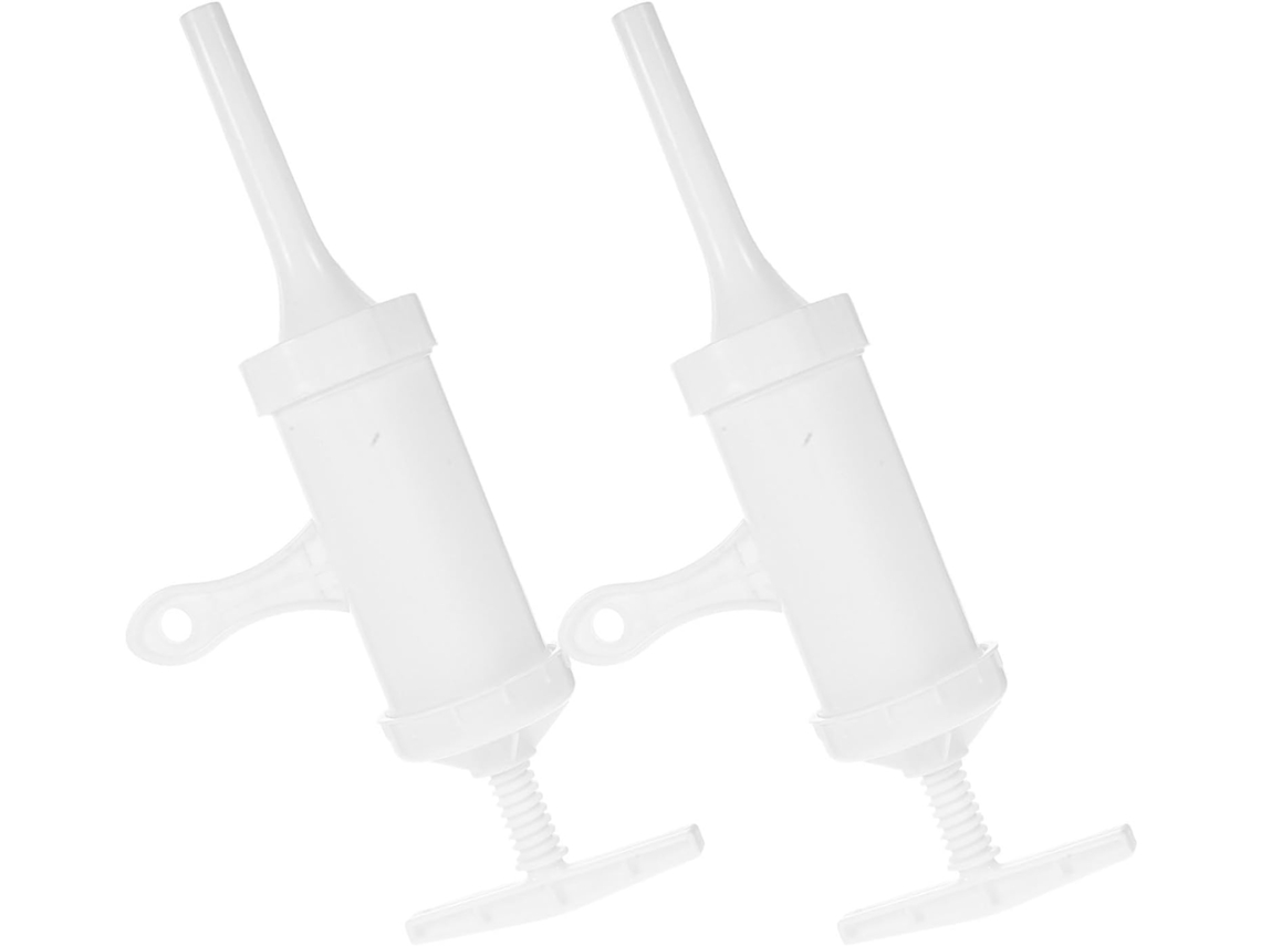 Funil Manual Para Fazer Linguiça Magiclulu, Plástico Branco, Peças Removíveis, Fácil De Limpar, Para Uso Doméstico Na