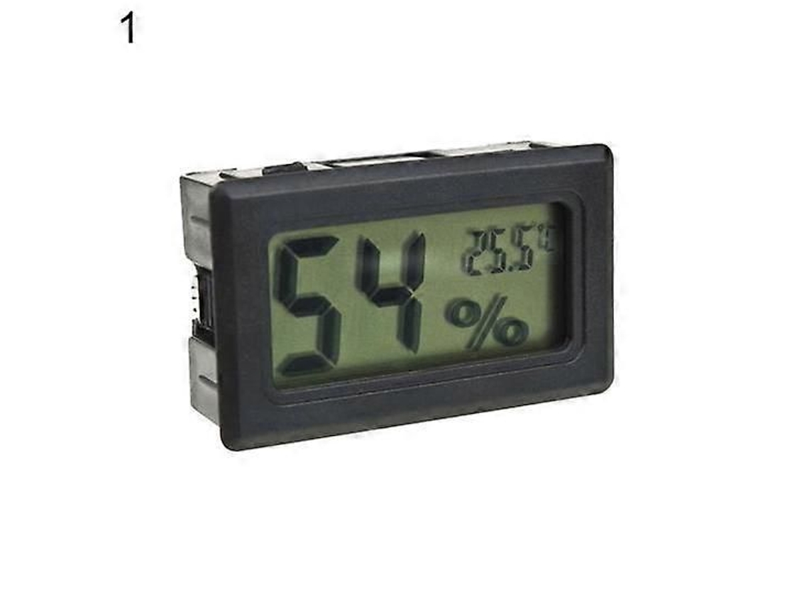 Mini Medidor De Temperatura E Umidade Digital Lcd Inteligente Para Ambientes Internos, Com Termômetro E Higrômetro.