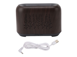 Laxiscreed Mini Umidificador Usb Aromaterapia Com Luz De Chama 3d E Alto-falante, 130ml