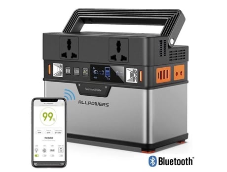 Power Station 220v, 300w, Onda Senoidal Pura, 288wh, Gerador Portátil, Para Carro, Geladeira, Telefone Allpowers