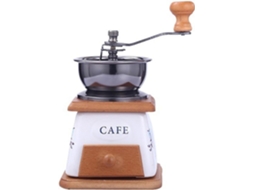 Máquina De Café Expresso Manual Em Miniatura Com Revestimento Cerâmico E Ajuste De Moagem, Ideal Para Casa