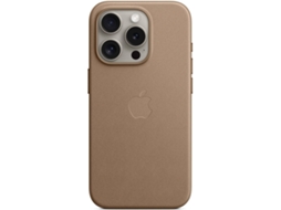 Capa APPLE iPhone 15 Pro FiveWoven Case (Castanho)