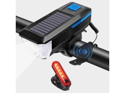 Lurelia Lanterna Traseira, luzes Solares Recarregáveis ​​para Bicicleta, Luzes Noturnas Ultrabrilhantes Para Bicicleta