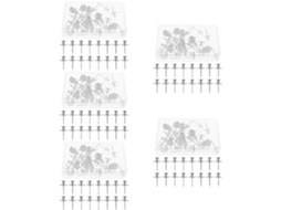 Alfinetes De Metal Série 5 Para Quadro Cortiça, Mapa Parede, Pressão