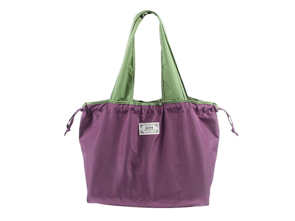 Sacolas De Compras Dobráveis, Espaçosas E Com Cordão, Ideais Para Compras No Supermercado. Ideais Para Usar Com Um Ombro Só, À Prova D'água E Na