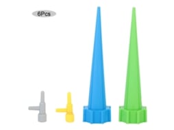 6pcs Suportes Auto Regantes Ajustáveis para Jardim e Plantas Sistema de Irrigação