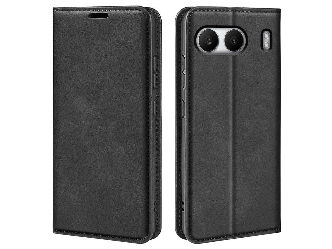 Capa Carteira Para Oneplus Nord 4 - Preta