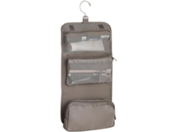 Caixa organizadora impermeável, de grande capacidade, ideal para itens de higiene pessoal.