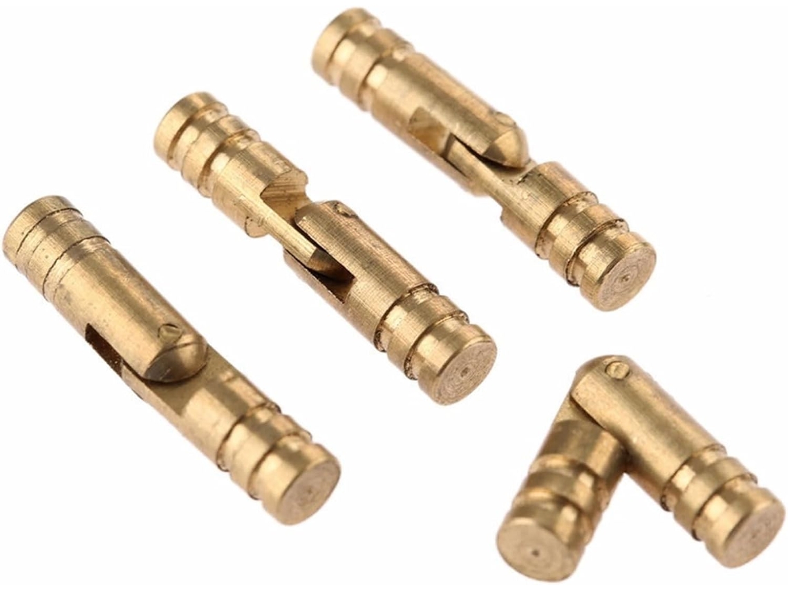 Dobradiças Ocultas Invisíveis De Latão Para Portas Móveis E Armários, 20x 4mm, Pacote Com 4 Peças