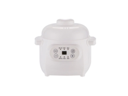 Panela De Guisado Elétrica 1l 200w Forro Cerâmico, Lenta Para Sopa Arroz, Mingau, Plugue Do Reino Unido