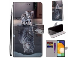 Capa Párachoques Kickstand para Samsung Galaxy A53 5G HONGWE. Anti-Choque Magnética com Porta-Cartões Multicor