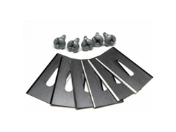 Conjunto De 30 Lâminas De Reposição, Em Aço Inoxidável, Corte Duplo, Compatível Com Husqvarna