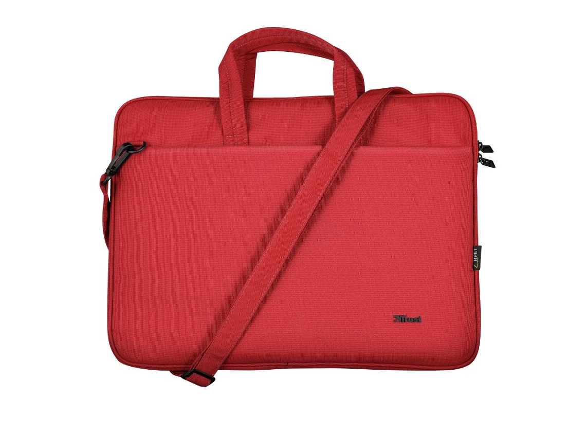 Mala TRUST Bologna p/ portátil 16P ECO Red
