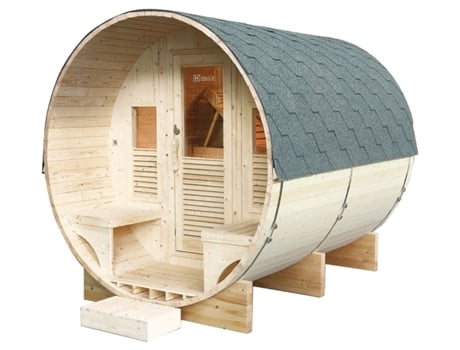 POOLSTAR HL T250E Gaïa Luna Sauna finlandesa de vapor para exteriores 6 plazas