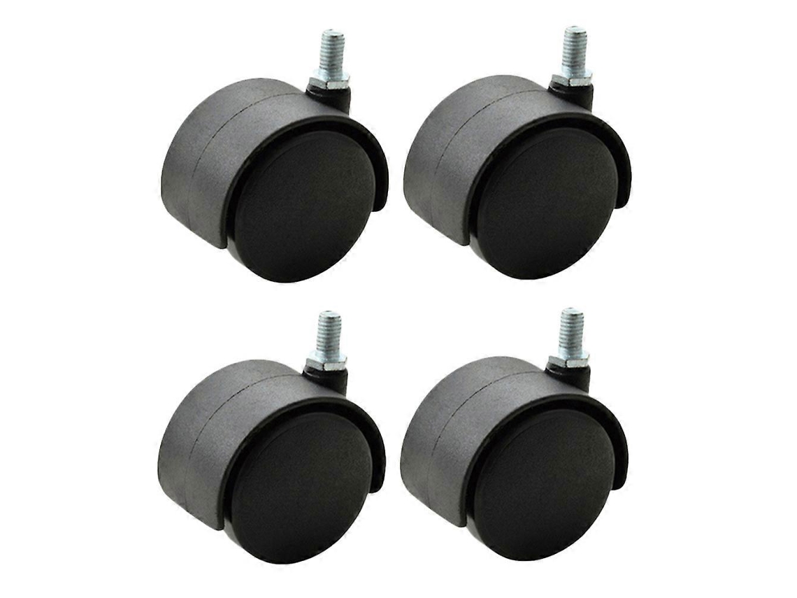 Conjunto De 4 Rodízios M8 Para Cadeira De Escritório, Acessórios Para Móveis De Escritório Em Casa Aquaforge