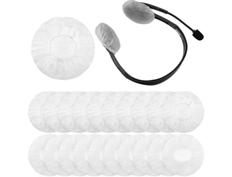 Capa Elástica Descartável para Fone de Ouvido Branco Universal MERKLOOS
