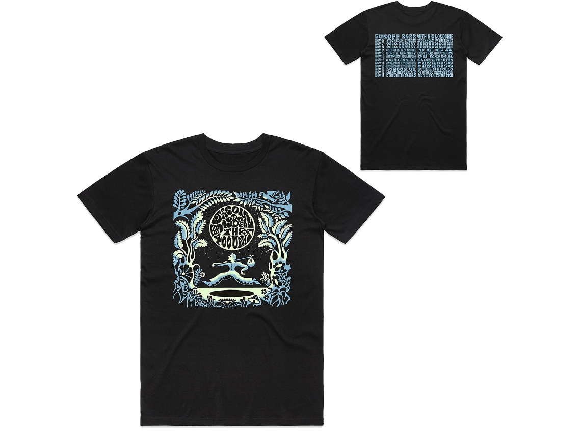 Camiseta Jason Isbell Turnê 2022 ROCKINSTONE Unissex Adulto Mais Vendidas Tamanho: M
