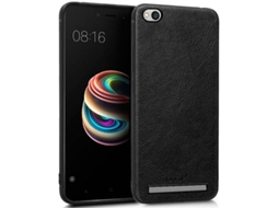 Capa Xiaomi Redmi 5A COOL Leather Preto