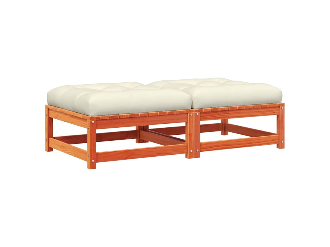 Garden Footstool, Garden Footstools Vidaxl Marrom Madeira De Pinho (n/a)