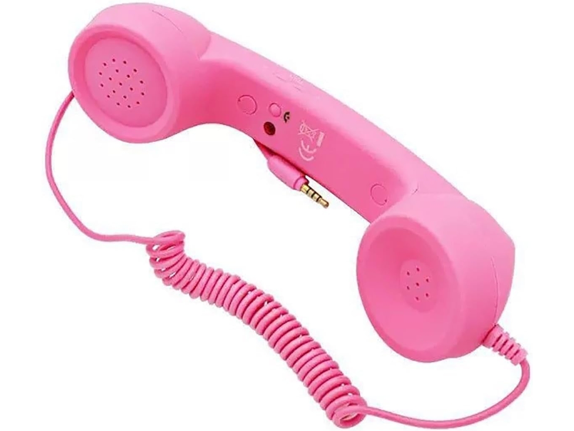 Fone De Ouvido Retrô Para Celular Com Entrada De 3,5 Mm -b