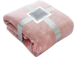 Manta de Flanela Lisa Fansu Grande Felpuda e Moderna Super Macia Quente Ideal para Cama Adequada Todas as Esta