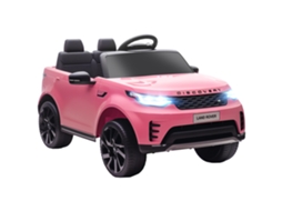 Carrinho Elétrico Infantil Land Rover Discovery, 12v, Controle Remoto 2.4g, 2 Motores, 105x68,5x58cm, Rosa PROFESIA BOYANG