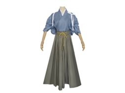 Genshin Impact Cosplay Kamisato Ayato Kendo Uniforme Jogo Desempenho Quimono Conjunto Completo Masculinoxl