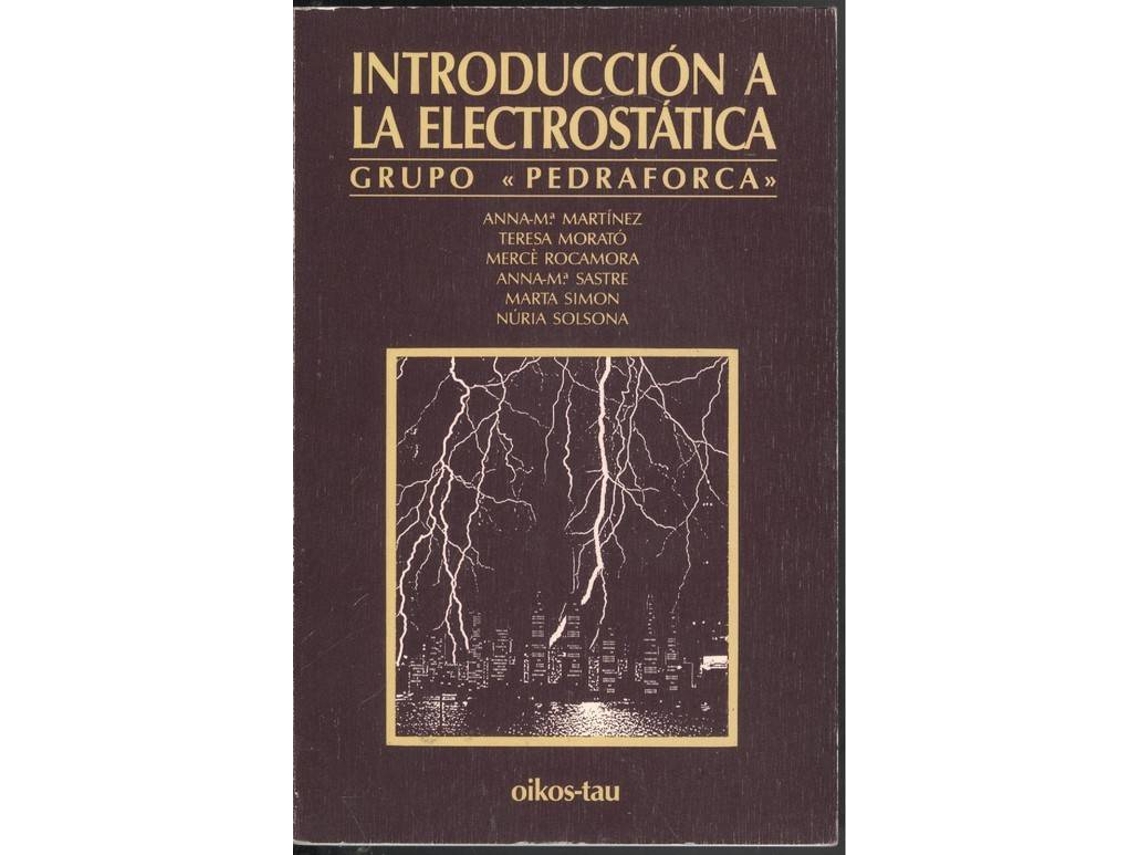 Livro Introduccion A La Electrostatica de Anna Maria Martinez (Espanhol)