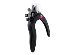 Tesoura para Unhas de Acrílico Profissional Ajustável de Aço Inoxidável (preto)