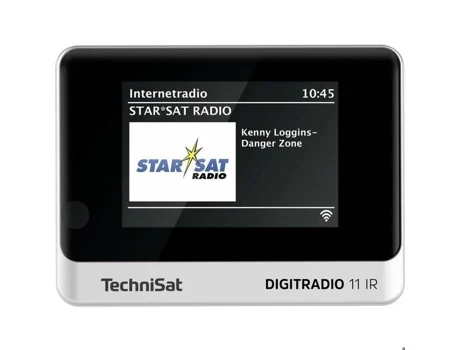 Rádio De Mesa Technisat Digitradio 11 Ir Internet Dab, Fm, Internet Bluetooth, Rádio Internet, Dab, Fm, Wifi Com Té