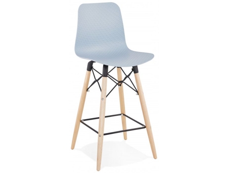 Banqueta de Bar Decorativa Kokoon Detroit Mini Soft Blue 1 Banco KOKOON DESIGN