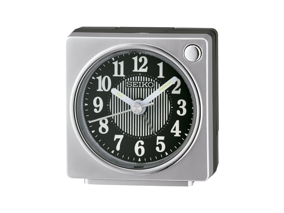 Relógio-Despertador SEIKO Qhe197S Prateado