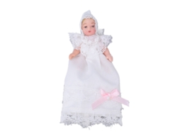Mali mini Boneca de Cerâmica Móvel Flexível 1/12 para Acessórios de Casa de Bonecas
