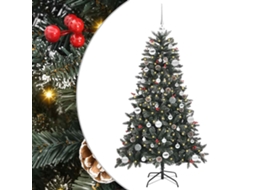 Conjunto 1 Árvore De Natal Moderna Vidaxl Verde Pvc (150 Cm)