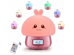 Despertador Infantil Para Meninas, Despertador Luminoso, Despertador Com Luz, Gravao De Voz Personalizvel, 11 Sons Da Natureza, Aquaforge