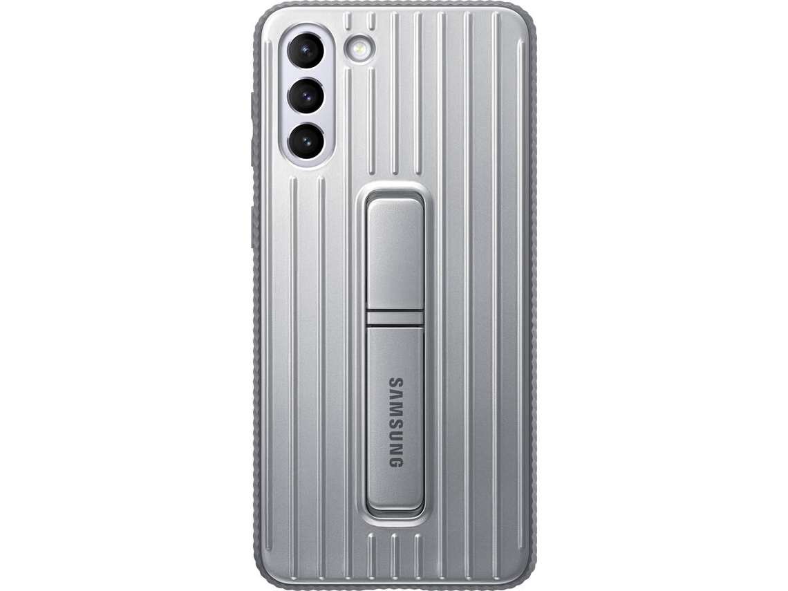 Capa SAMSUNG Galaxy S21+ Protective Standing Cinzento