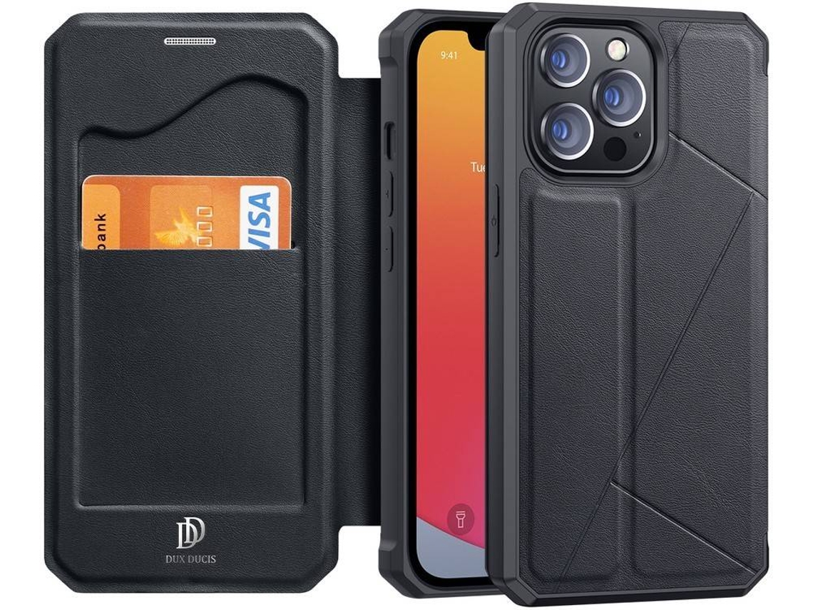 Capa Apple iPhone 13 Pro DUX DUCIS Skin Pro Preto