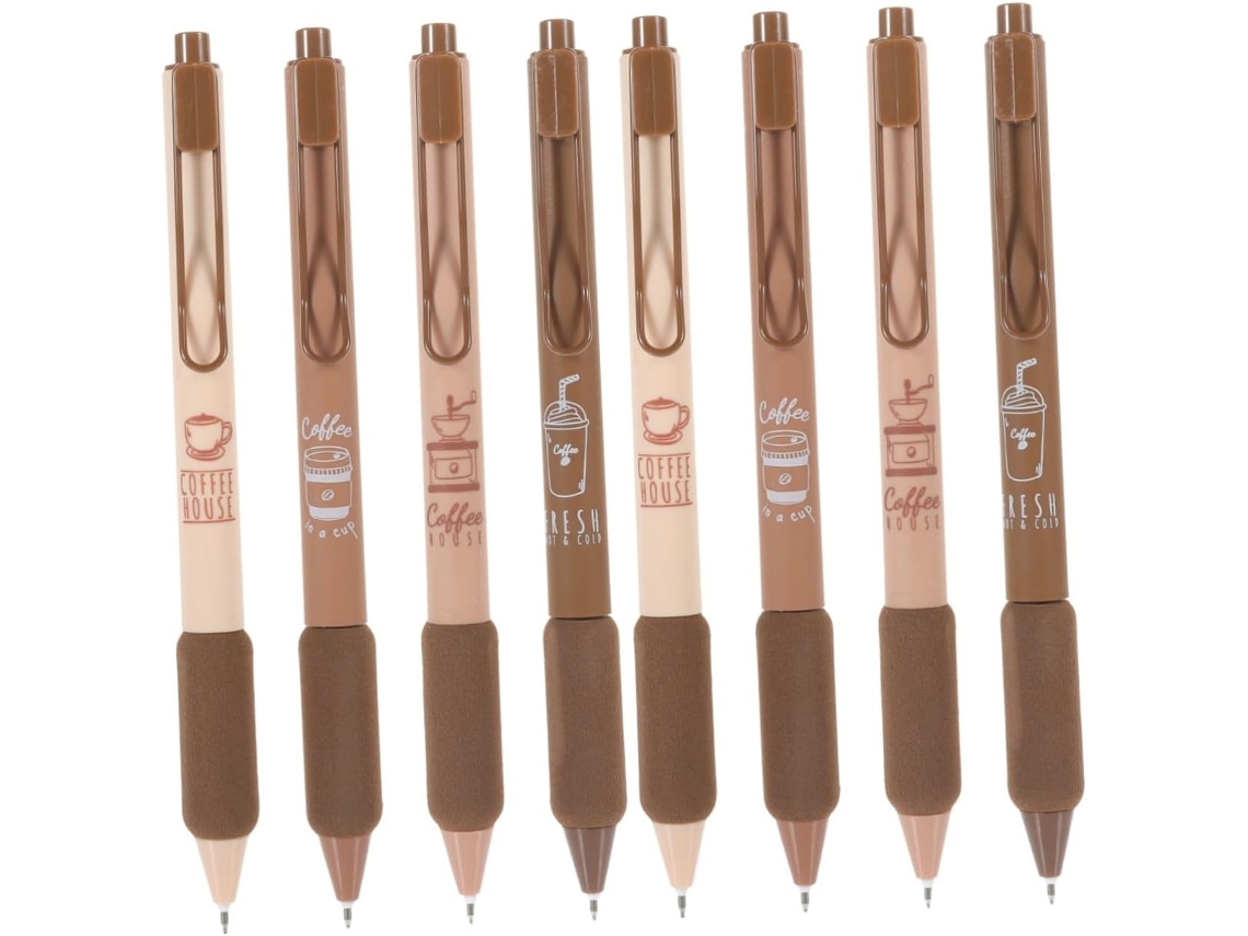 Conjunto De 8 Canetas Fresh Style, Rollerball Para Estudantes,