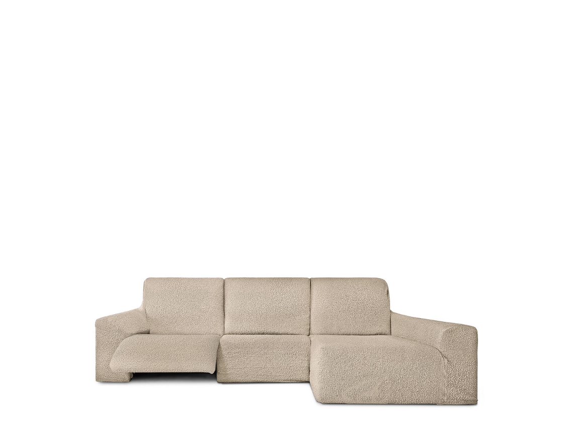 Capa para chaise longue de braço comprido direito EYSA ROC Bege 180 x 120 x 360 cm