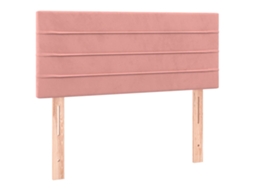Headboard, Headboards Vidaxl Cor-de-rosa Veludo (100 Cm)