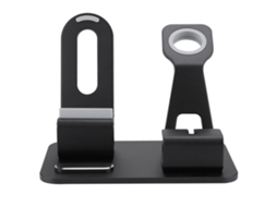 Suporte De Ligação De Alumínio 3 Em 1 (para Apple Iphone, Watch E Airpods)