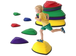 Conjunto De 6 Degraus Antiderrapantes Para Uso Interno E Externo,empilháveis,cores Sortidas.