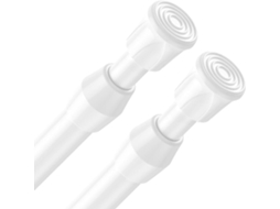Trilho Extensível Para Armário Obosoe, Pacote Com 2 Unidades, 40, 70 Cm, Branco, Fx
