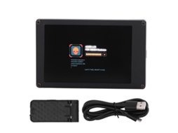Monitor LCD IPS de 3.5 polegadas com cabo USB para Raspberry Pi, suporte compacto com S/MARCA