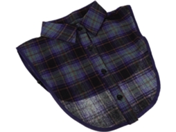 Gola Falsa Feminina Elegante E Removível Em Algodão Com Fecho De Tira, Gola De Camisa Afunilada