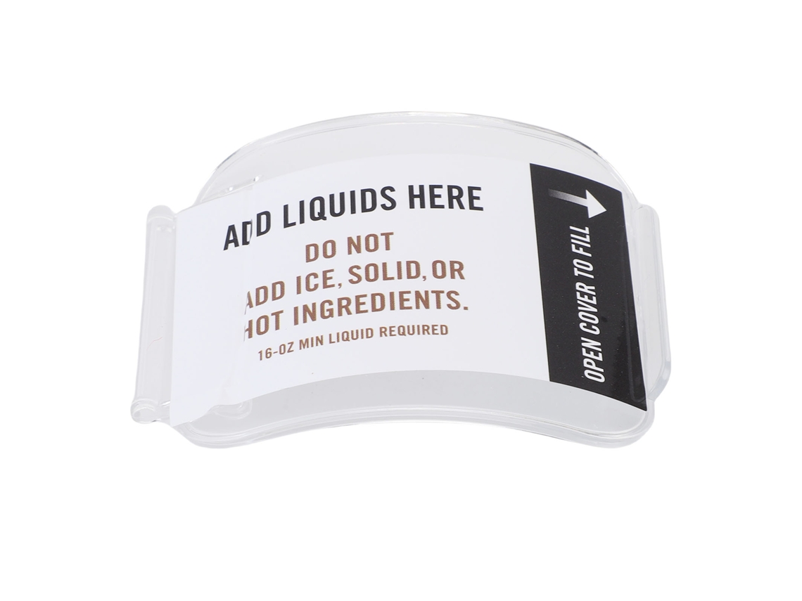 Tampa De Reposição Laxiscreed Para Liquidificador Em Abs, Prática E Segura Para Lava-louças