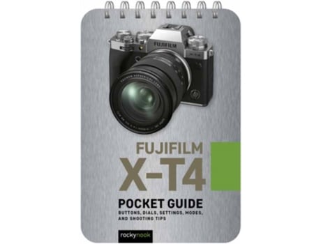Livro Fujifilm X-T4 Pocket Guide de Rocky Nook (Inglês)